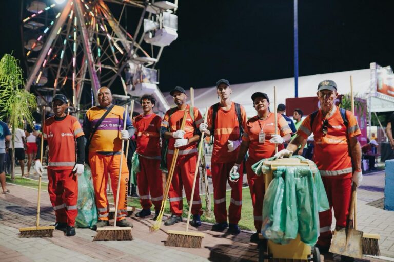 SOMAR intensifica ações de limpeza durante o Natal Brasilidade em Maricá