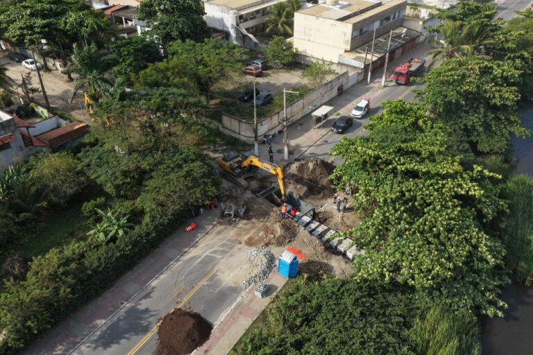 SOMAR inicia obras de urbanização no loteamento Morada das Águias, em Itaipuaçu