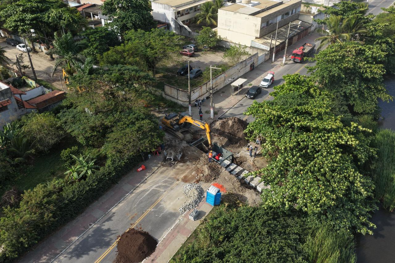 SOMAR inicia obras de urbanização no loteamento Morada das Águias, em Itaipuaçu